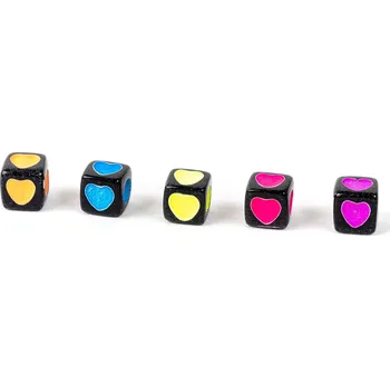 Náramek WUX Bílý macrame iniciál srdíčka VELIKOST NÁRAMKU: Dámská...16cm, BARVA SRDÍČKA: Žluté srdíčko, PRŮMĚR PROVÁZKU: Ø 1mm