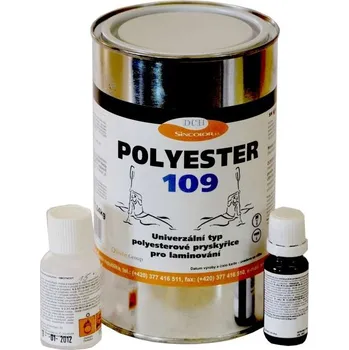 Průmyslové lepidlo Polyester 109, souprava 1,04 kg