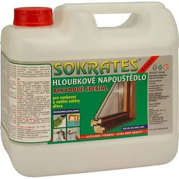 barva a nátěr na dřevo SOKRATES napouštědlo SPECIAL afromorsie 0,7 kg