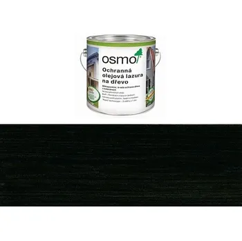 barva a nátěr na dřevo Osmo Ochranná olejová lazura na dřevo 712 ebenové dřevo 2,5 l