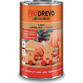 barva a nátěr na dřevo Colorlak Liholak L 1010 bezbarvý 9 L