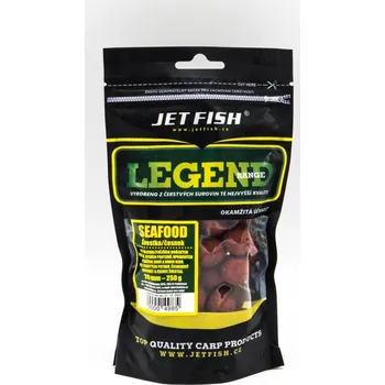 Boilies Legend Range boilie 250g - 20mm : SEAFOOD - ŠVESTKA / ČESNEK