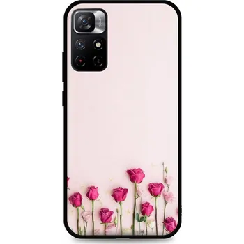 Pouzdro na mobilní telefon Kryt Xiaomi Poco M4 Pro 5G silikon Roses (obal neboli pouzdro na Xiaomi Poco M4 Pro 5G)