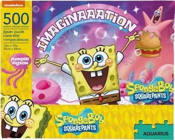 Puzzle Aquarius Spongebob Imaginaaation 500 dílků