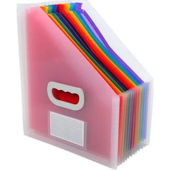 Archivační box Stojan na časopisy Exacompta Crysta, A4 maxi, PP, 265 x 325 x 110 mm