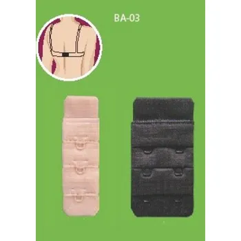 Těhotenské spodní prádlo Prodlužovač obvodu podprsenky Julimex BA03 Tělová 1 háček