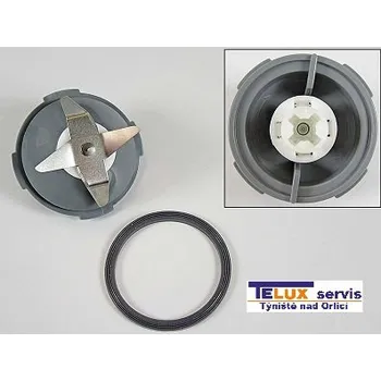 Příslušenství pro kuchyňský robot nůž plastové mixovací nádoby + těsnění k robotu Kenwood / KW716437