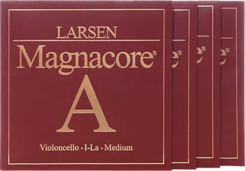 Struna pro kytaru a smyčcový nástroj Larsen 30735 struny pro Cello Magnacore sada