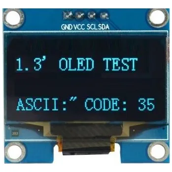 Vývojová deska IIC I2C OLED displej 1,3" - Modrý, 128 x 64