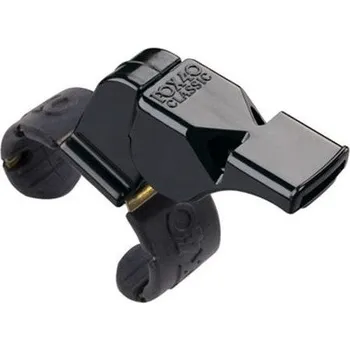 Píšťalka pro rozhodčího FOX 40 Fingergrip Classic plastová černá