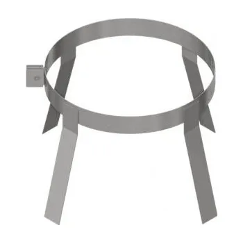 Kouřovod Nerezová distanční objímka Ø160mm