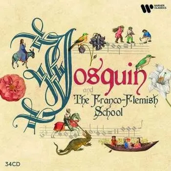 Zahraniční hudba 34CD/Box Set Various: Josquin & The Franco-Flemish School 2021