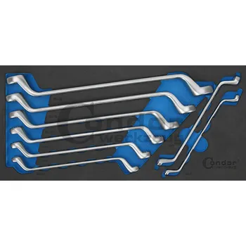 Condor modul - klíče očkové, vyhnuté 75°, 8 dílů, velikost 1/3 - 100-07871