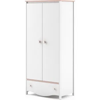 Šatní skříň Lenart Mia Šatní skříň 85 cm bílá