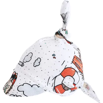 Šátek Lullalove Šátek na hlavu z mušelínu - Ježek Povolání