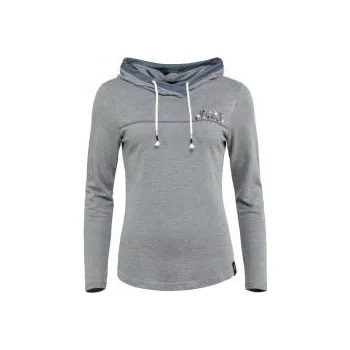 Dámská mikina Chillaz Gilfert anthrazit melange 38; Šedá triko + DÁREK DLE VÝBĚRU!