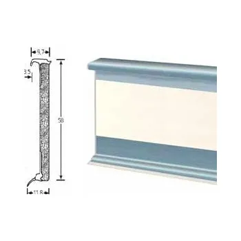 soklová lišta Soklová lišta Bolta 25669 odstín 0101 bílá (2,5 m)