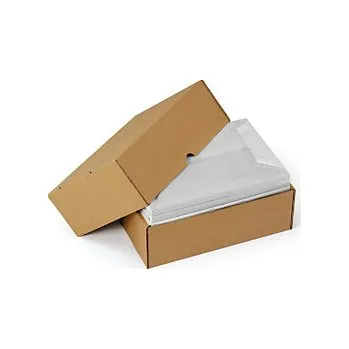 Obalový materiál Kartonová krabice 330x250x100mm, hnědá, odnímatelné víko - Balení po 25 ks