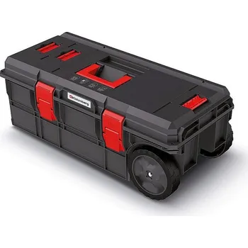 Kufr na nářadí s transp. kolečky X BLOCK PRO černý 795x380x307mm