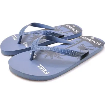 Dámské žabky BBS Shoes Obuv BBS B472920 modré Barva: Modrá, Velikost: 41