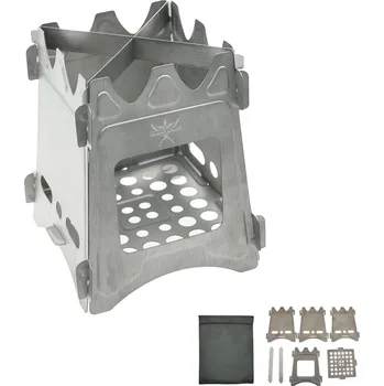 Outdoor vaření CHZ Titanový ultralight dřívkáč "LIGHT COOKER" s pouzdrem