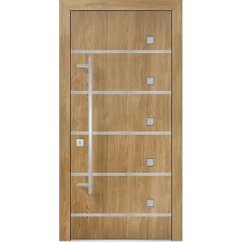 Vchodové dveře SOFT Hliníkové vchodové dveře 1414