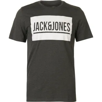 Pánské tričko Jack and Jones tričko panské šedé Barva: Šedá, Velikost: XL