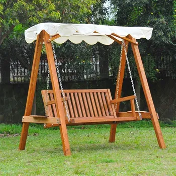 Zahradní houpačka Zahradní houpačka z masivní borovice | 162 x 122 x 184 cm