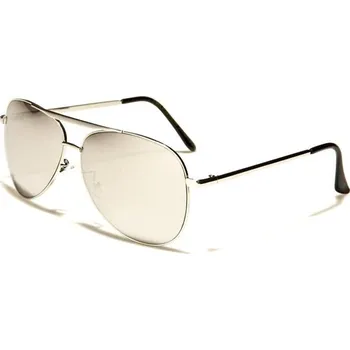 Sluneční brýle AIR FORCE AVIATOR UNISEX zrcadlové sluneční brýle Stříbrné Olympic eyewear AV596s1