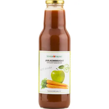 Severofrukt Jablkomrkvový koncentrát 750 ml