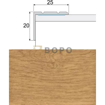 přechodová lišta Schodová lišta Profilteam E29 Dub světlý samolepicí 25 x 20 mm 120 cm
