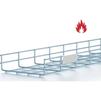 kabelová chránička Žlab drátěný 60x60 mm, 2 m, GZ HL SYSTEM HL VFL60.060-2