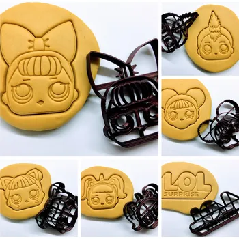 Panenka #18 - SET - L.O.L. Surprise panenky - sada vykrajovátek - 5+1 ks