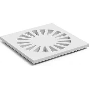 Větrací mřížka Mřížka plastová 100x100mm - bílá