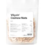 Vilgain Kešu ořechy natural –⁠ křupavý snack s nasládlou máslovou chutí, zdroj nenasycených tuků, bez soli 500 g