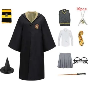 Karnevalový kostým Dámský kostým Harry Potter - set pro dospělé 10 ks Druh: Mrzimor, Velikost: XXL
