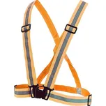 Reflexní elastický kříž, výstražný, oranžový