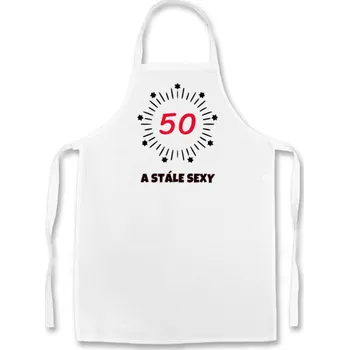 Kuchyňská zástěra Fenomeno Zástěra - A stále sexy - červeně Volba věku: 23