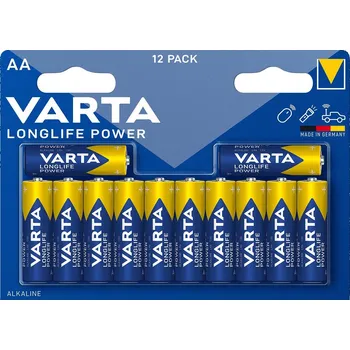 Článková baterie VARTA Baterie High Energy AA 1,5V (LR6) - [12 ks]