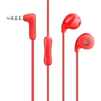 Sluchátka WK design Sluchátka do uší Wi200 červené