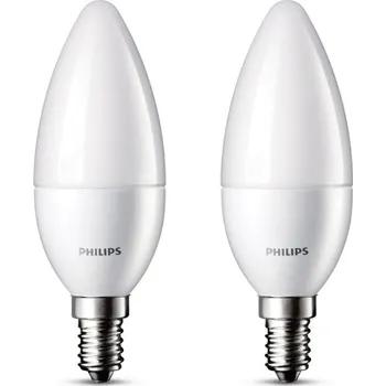 Žárovka LED žár. E14 3-25W WW svíčka 2ks bal.