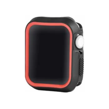 Příslušenství k chytrým hodinkám Devia Dazzle Series protective case (40mm) for Apple Watch black red