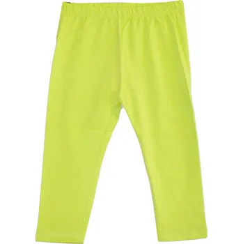 Dívčí legíny Dětské 3/4 legíny KUGO zelené vel.152