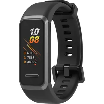 eses Silikonový řemínek pro Huawei Band 4 - Černý