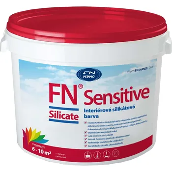 univerzální barva FN Nano Sensitive Silicate 5 kg bílý