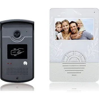 Zabezpečení domácnosti NG Elektro SBV 705M4 Sada barevného videotelefonu s integrovanou čtečkouID karet