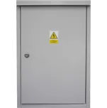 Oceloplechový el.rozvaděč PER 2-EHK pro jeden dvoutarifní 3fázový elektroměr