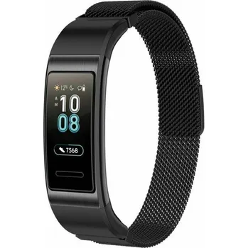 Ostatní příslušenství k chytrým hodinkám eses Milánský tah pro Huawei Band 3 Pro a 4 Pro - Černý