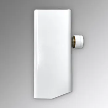 Radiátor Zehnder Set YAW armatura Yucca s dlouhou krytkou, rozteč 50 mm, bílá Z-976031 Z-976031