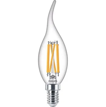 Žárovka Svíčková LED žárovka Philips Classic DT 4.5-40W E14 CRI90 BA35 CL